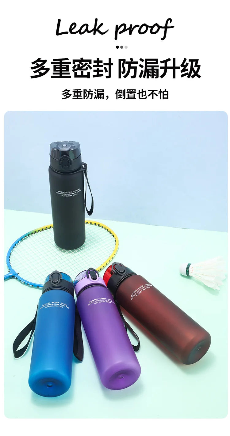 One Piece 650ML Water Bottle Boy Girl Sports Water Cups Leak Proof Portable Reusable Cups Outdoor Travel Anime Drinking Bottles